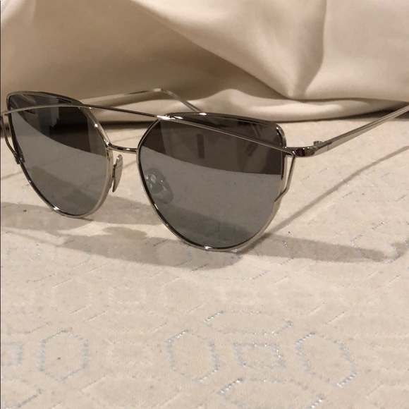 Cat Eye Aviator Sunnies Sunglasses -New! - Picture 3 of 5